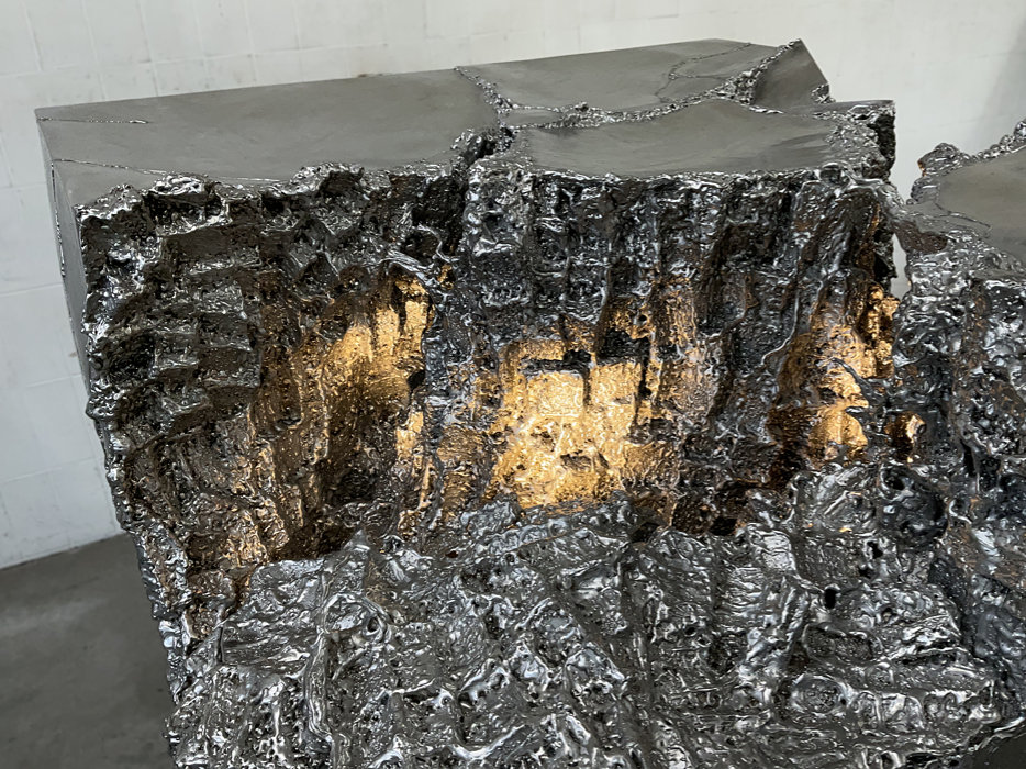 Brunnenskulptur of Metal