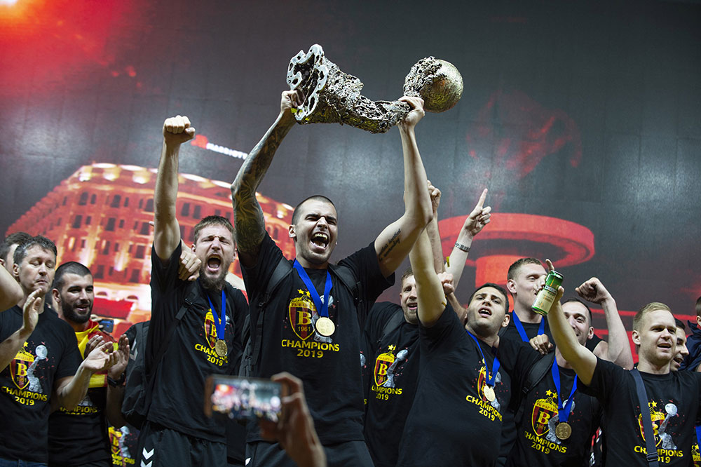 Handball Champions League Trophäe 2019, Winner VARDAR