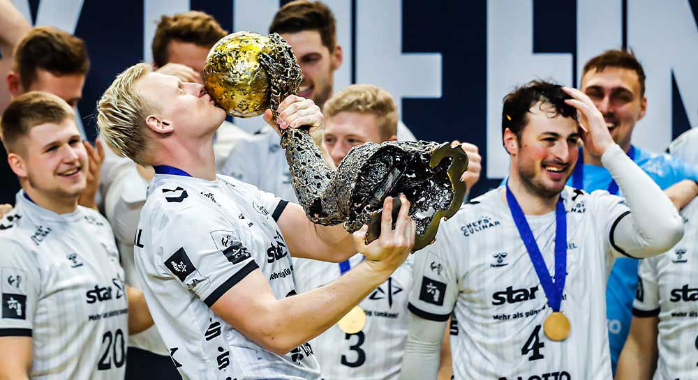 Handball Champions League Trophäe 2020, Winner Kiel