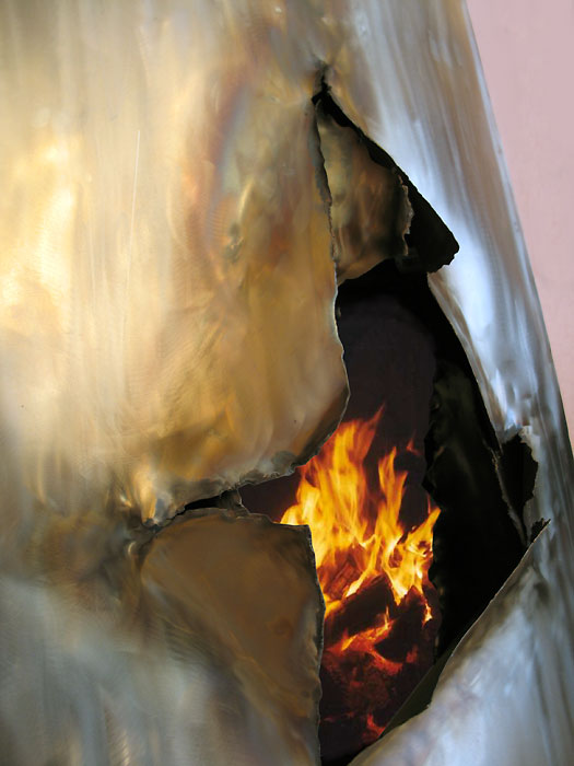 Feuerstellen, Kaminofen als Kunstwerk