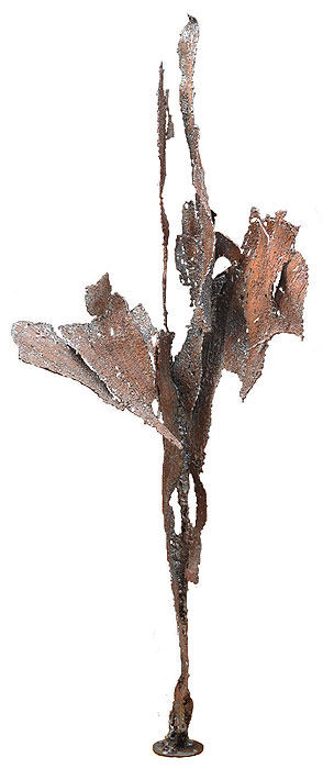 Skulptur aus rostigem Stahl, Rost-Kunst