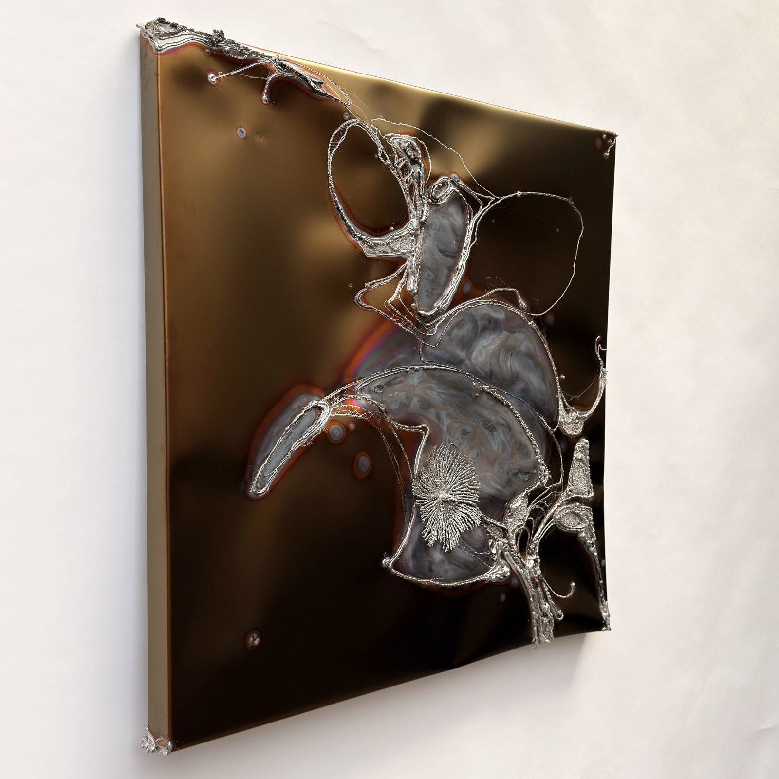 Abstract Wall Object, "Subtle Interaction N°2"