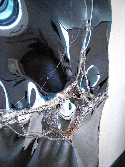 Kunstwerk aus Metall