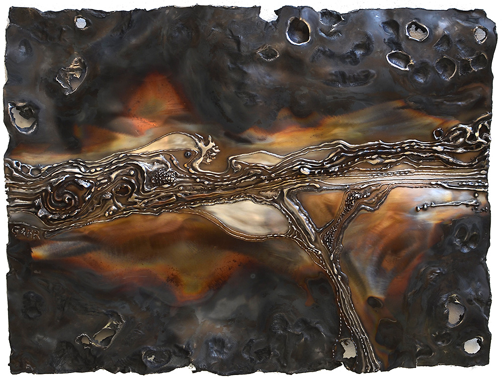 Metallart-Serie, Geschweißtes Wandbild