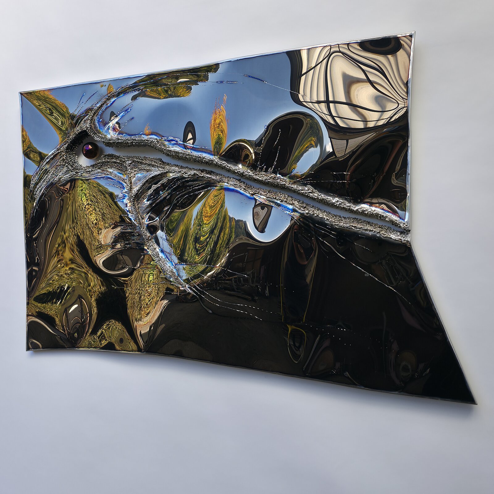 Unique Artwork, Bird Metal Wall Art