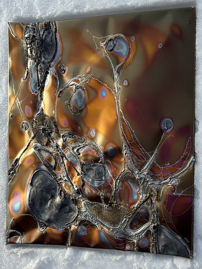 Moderne Kunst, Wandbild