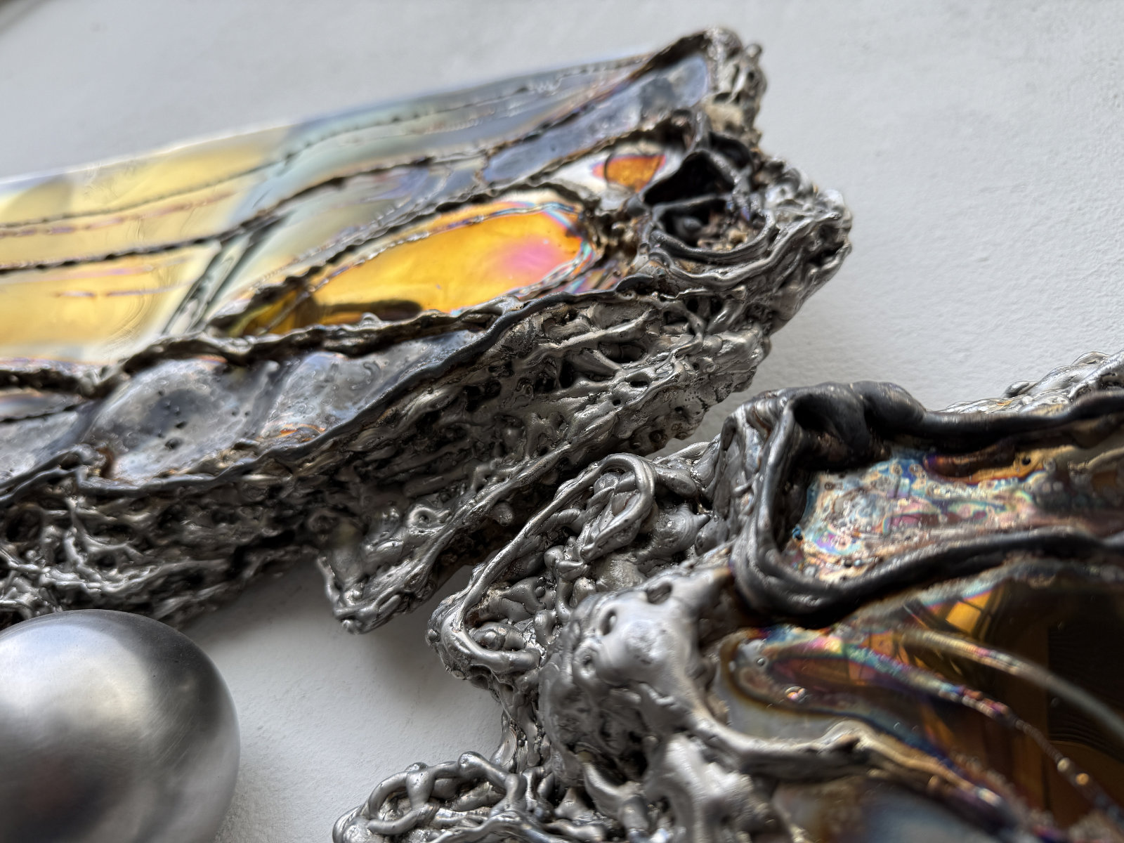 Rundes Metallbild