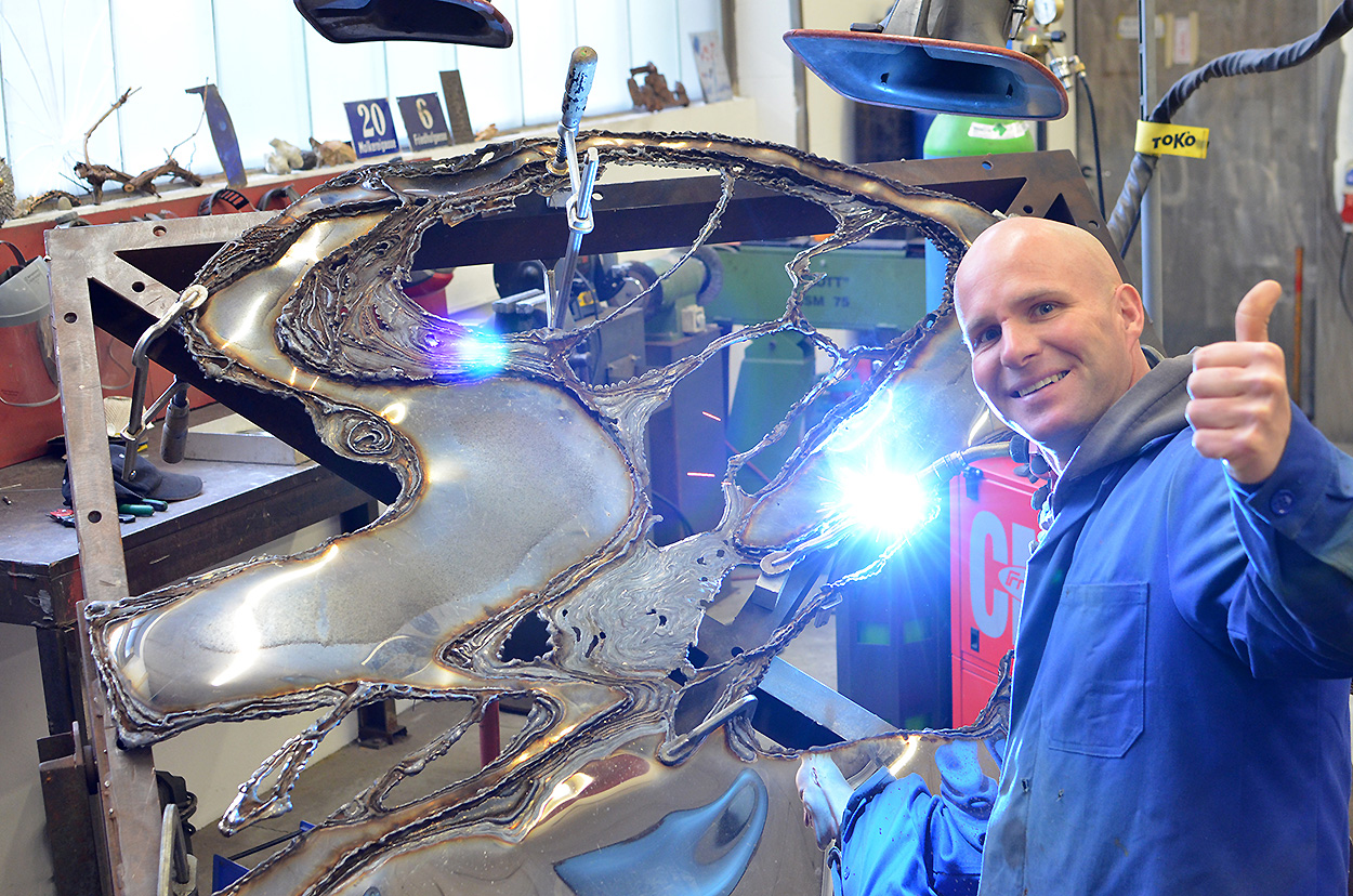 Künstlerische Metallgestaltung