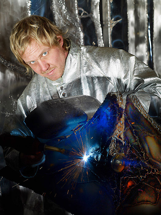 Robert Gahr, Metallkünstler