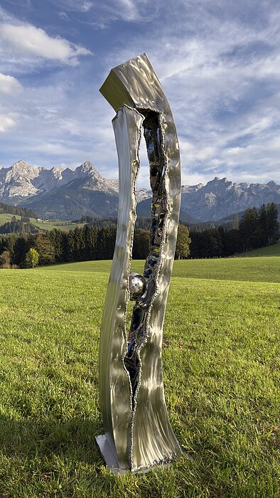 Modern Garden Sculpture: "LOVE"