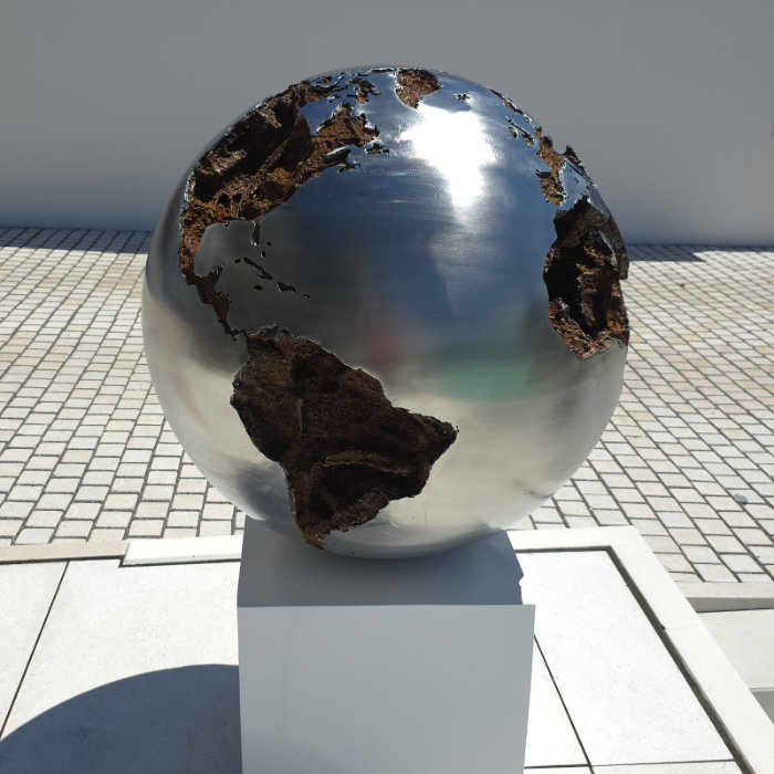 Welded Sculpture: "Globe"