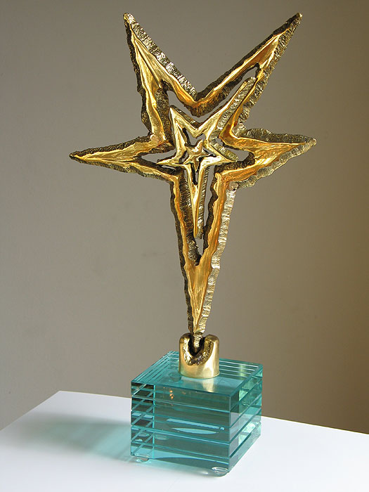 Award in Bronze und Glas