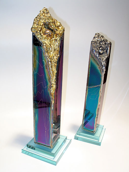 Award-Skulpturen aus Edelstahl