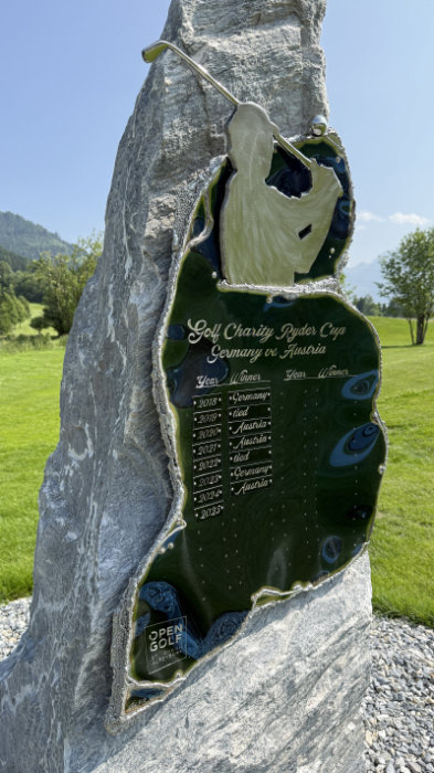 Unikat, "Golf Charity Rider Cup Trophy"