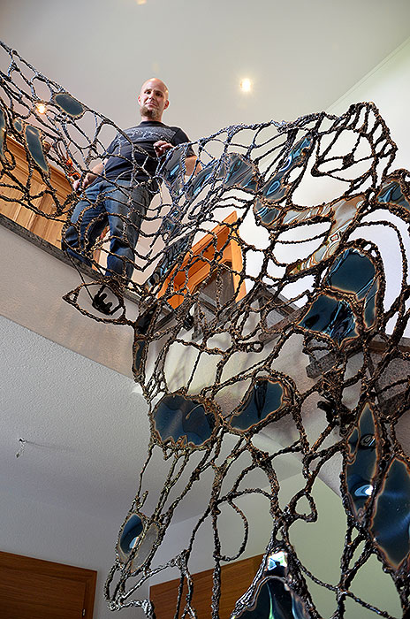 Geländer aus Stahl, Angewandte Kunst