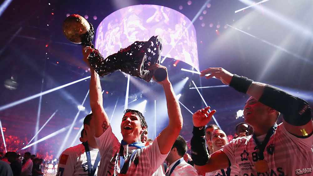 Handball Champions League Trophäe 2016, Winner Montpellier