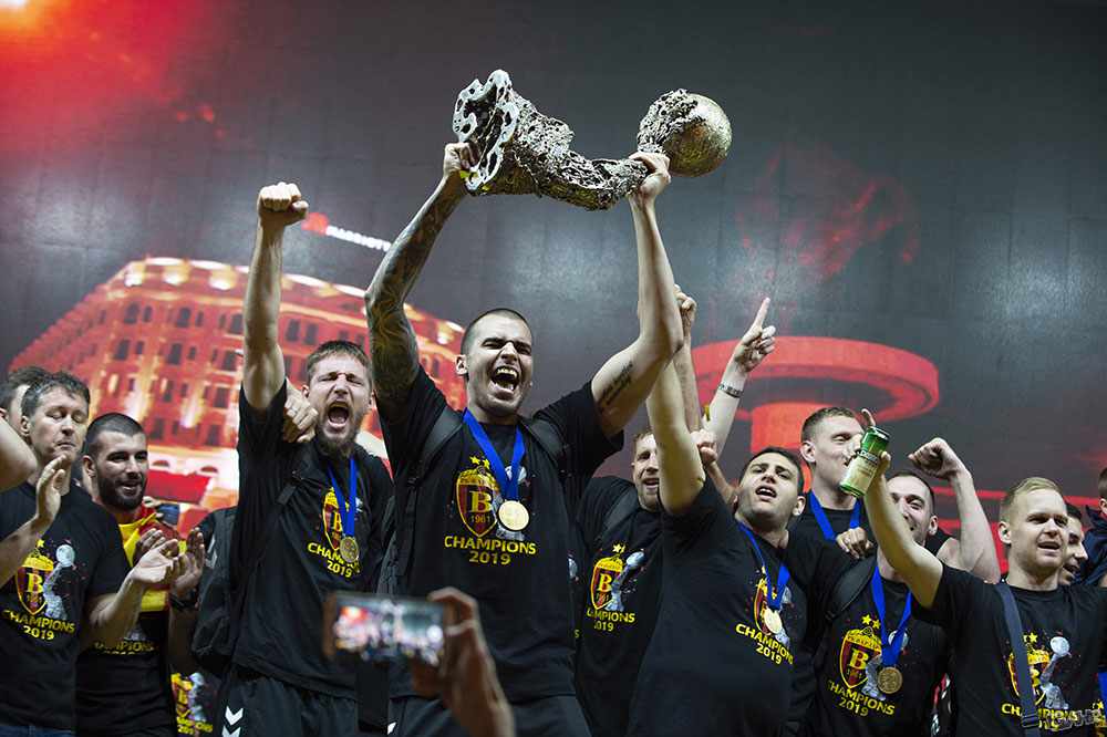 Handball Champions League Trophäe 2019, Winner VARDAR