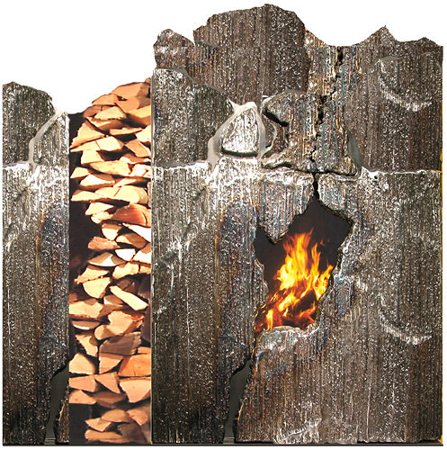 Custom Metal Fireplace Mantels