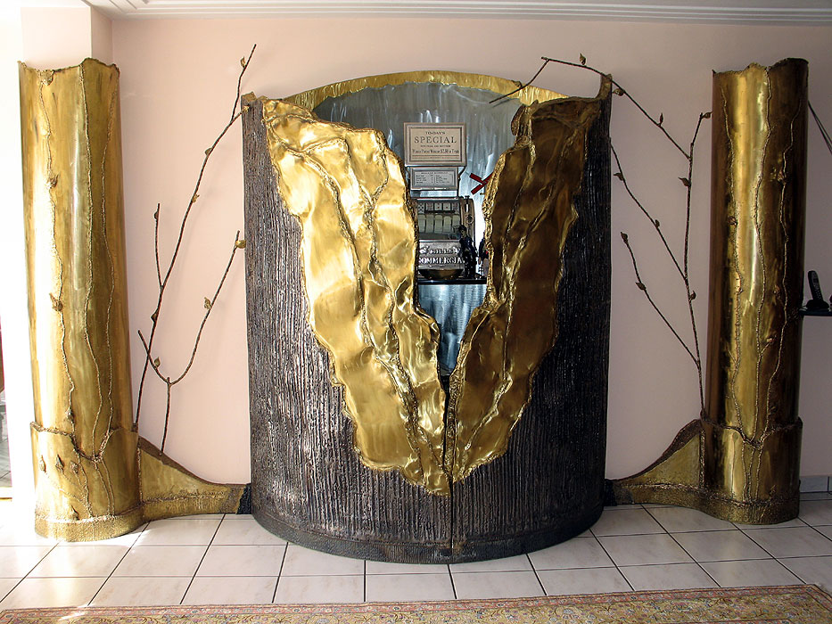 Metal art furniture