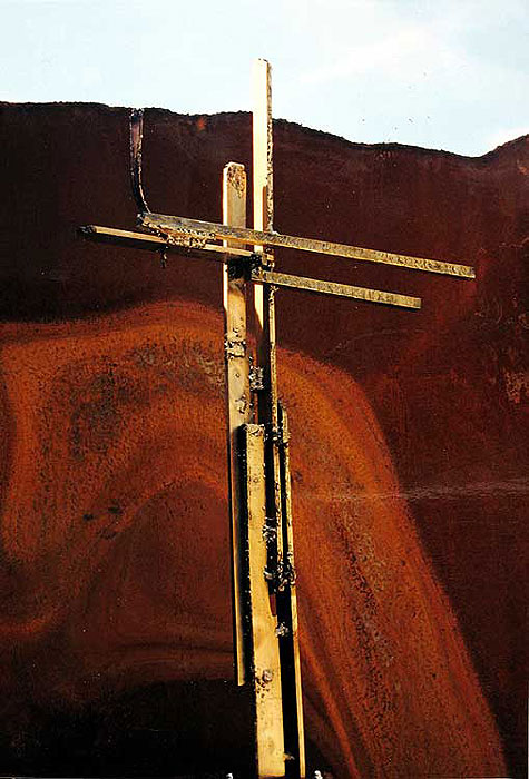 Bronze cross