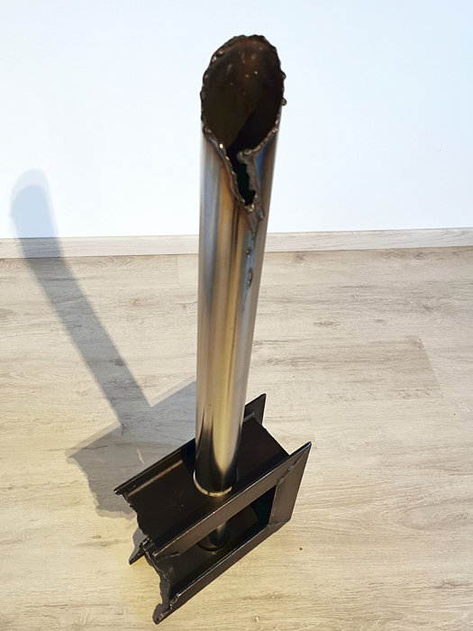 Unique Vase by Metal Artist