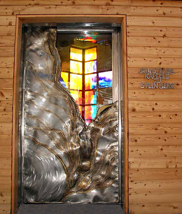 Artistic Chapel Door