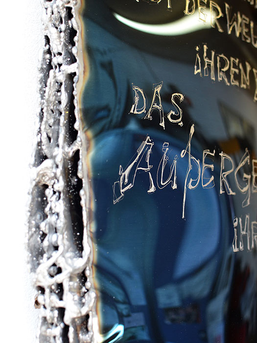 Artistic Memorial Plaque of Stainless Steel