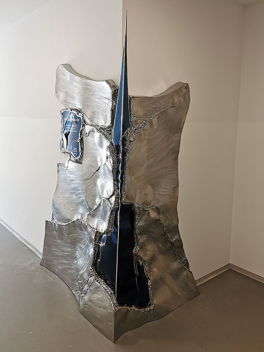 Contemporary Memorial Sculpture of Metal