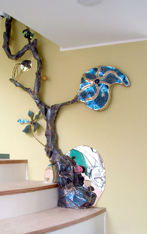Metal Tree, Steel Art