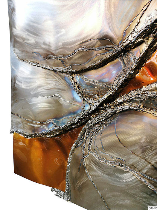 Abstract Art of Stainless Steel