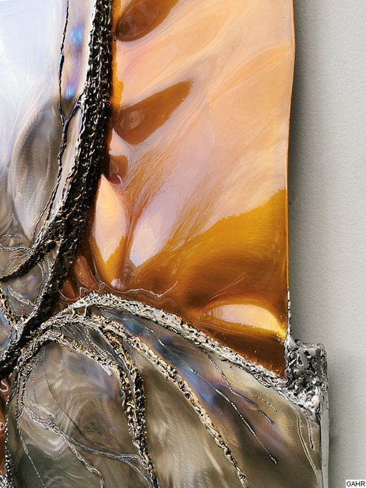 Abstract Art of Stainless Steel