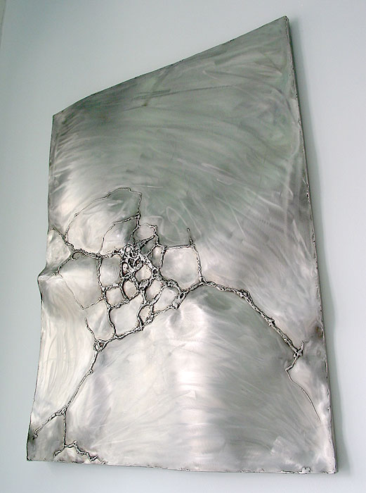 Welded Art in Stainless Steel