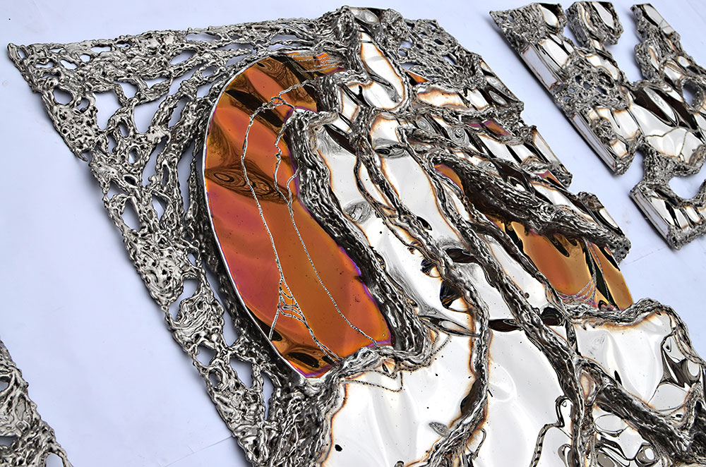 Indoor Metal Wall Sculpture