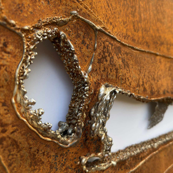 Rusted Art for a Living Room