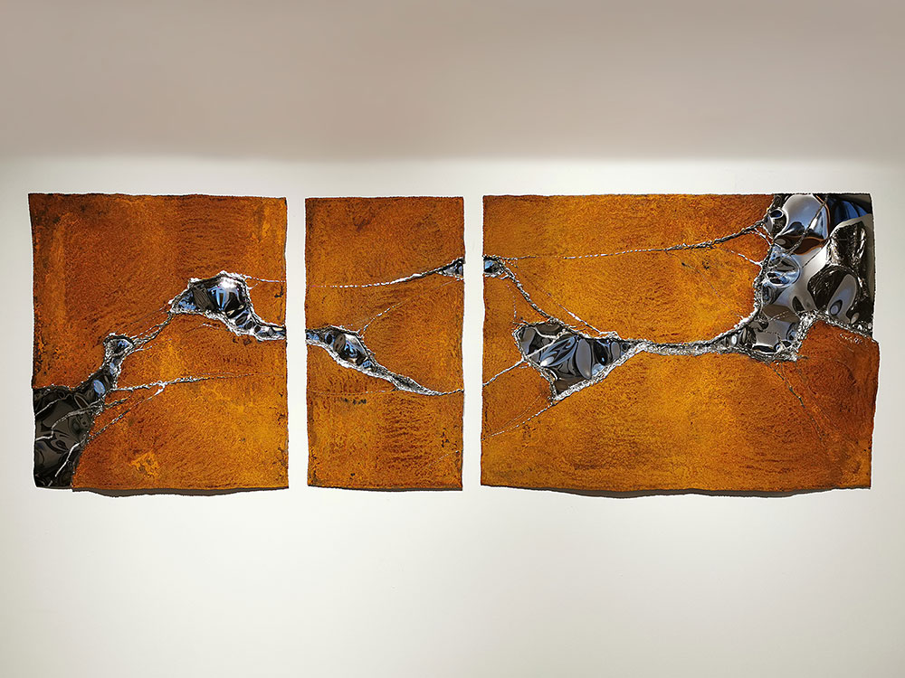 Rusted Wall Art, Modern Art