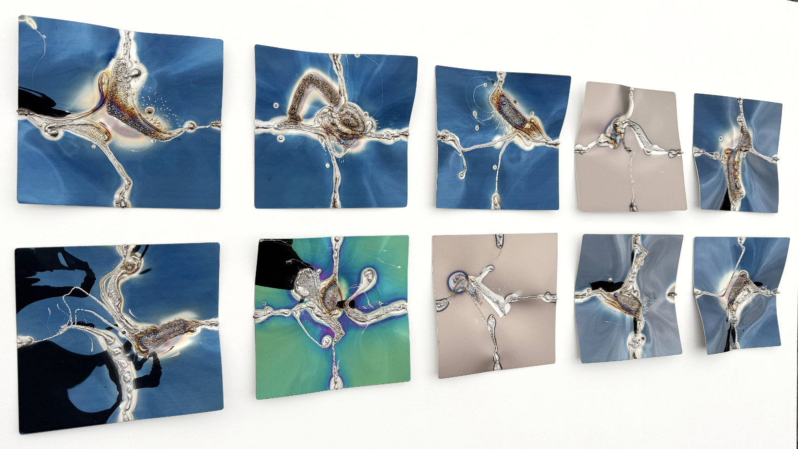 Custom metal wall art by austrian artist