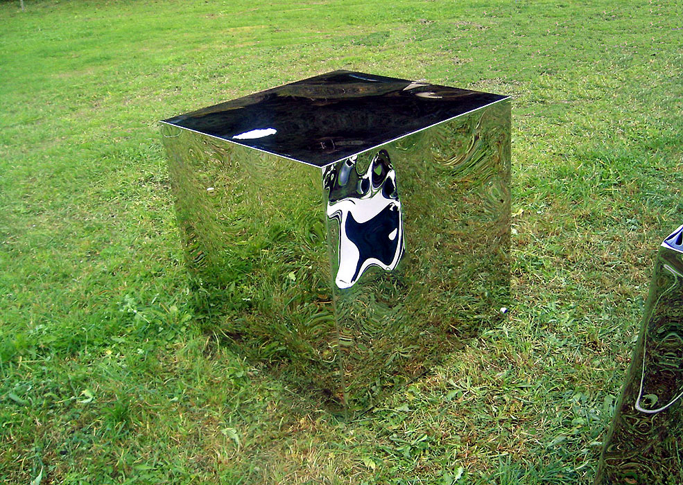 Metal Art Cube