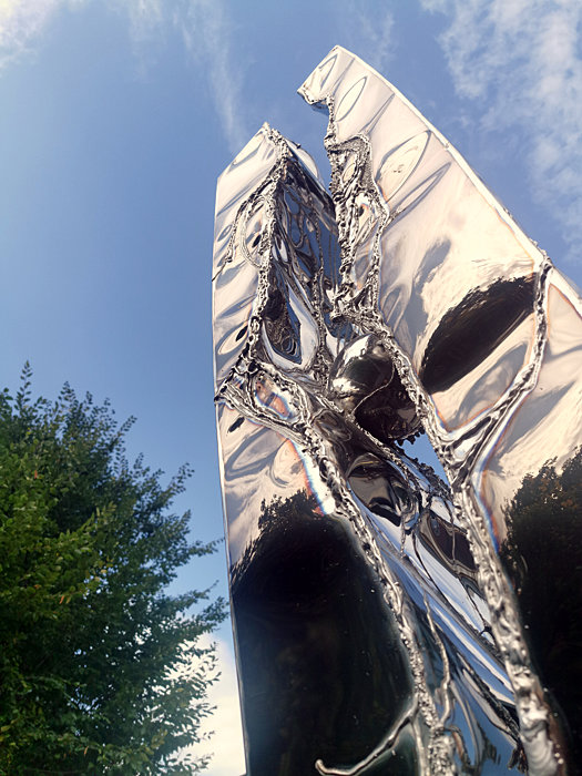 Inidvidual Garden-Sculpture, Welded Unique Piece, Big Sculpture of Metal