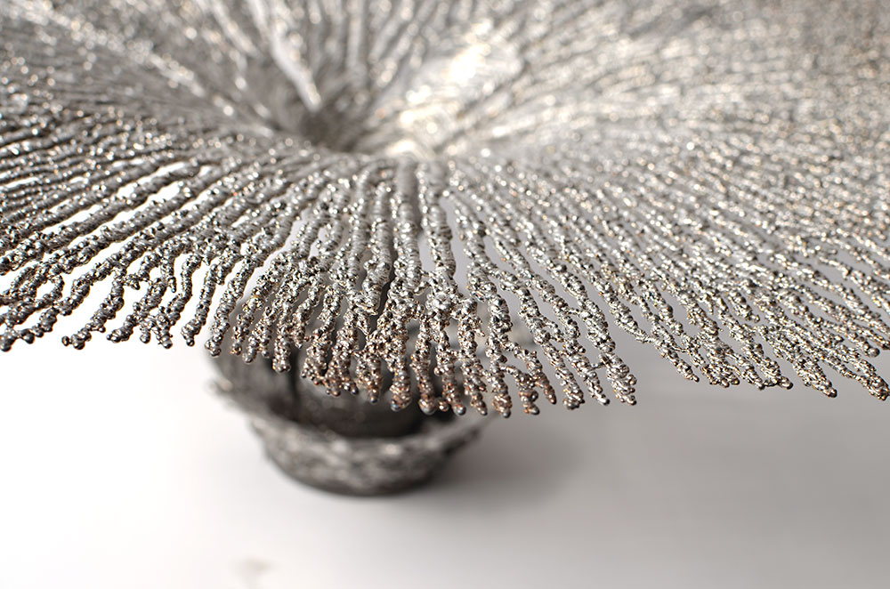 Stainless Steel Sculpture, Welded Coral
