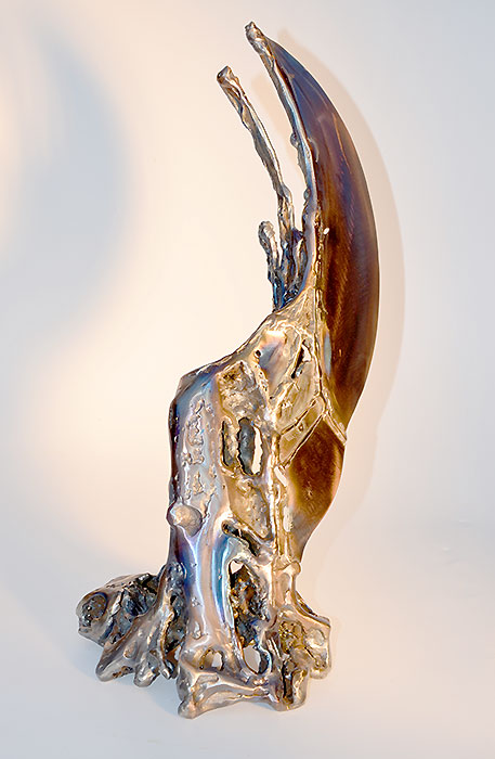 Steel artwork as award