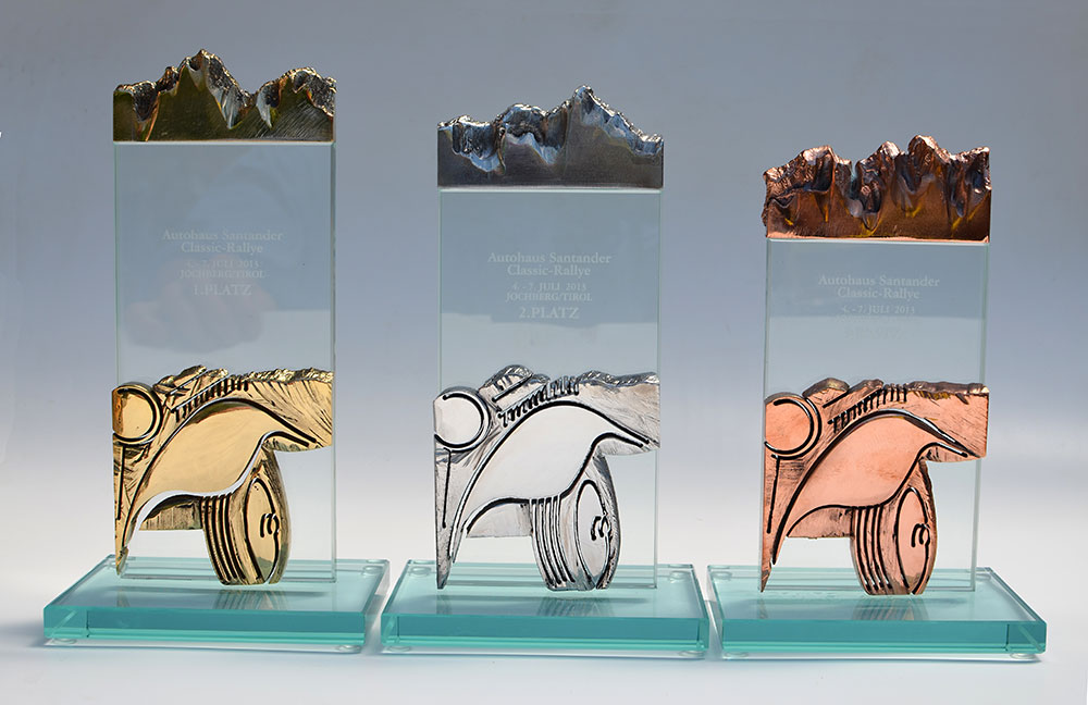 Promotional Trophies Individual Awards Unique Pieces